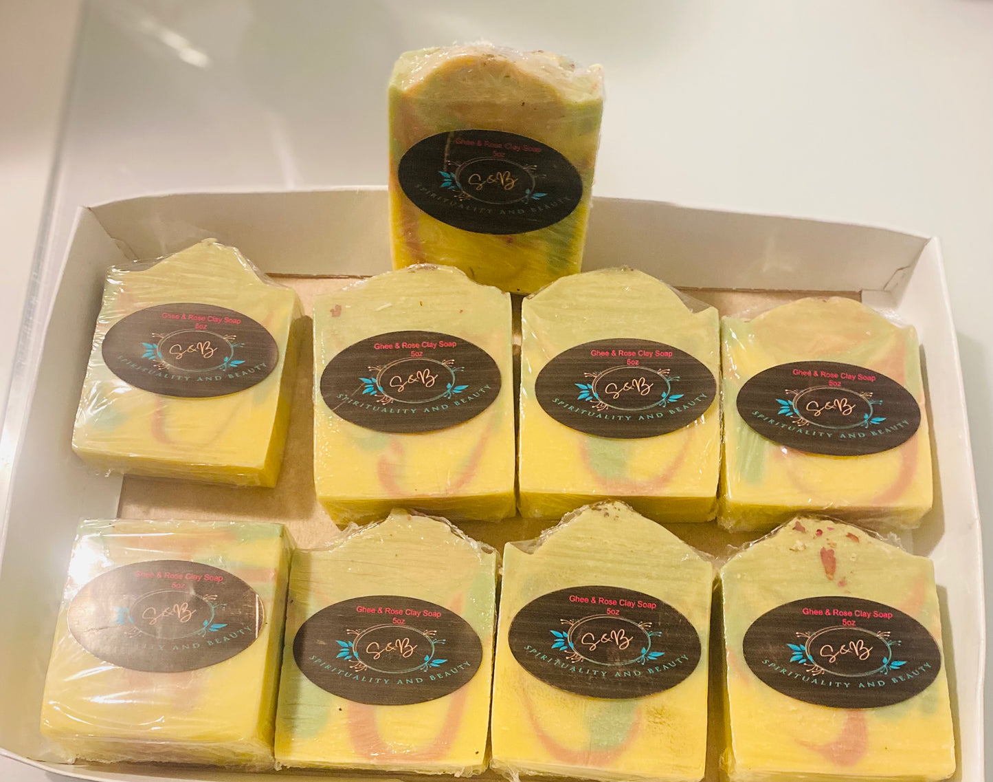 Ghee And Rose Clay Soap