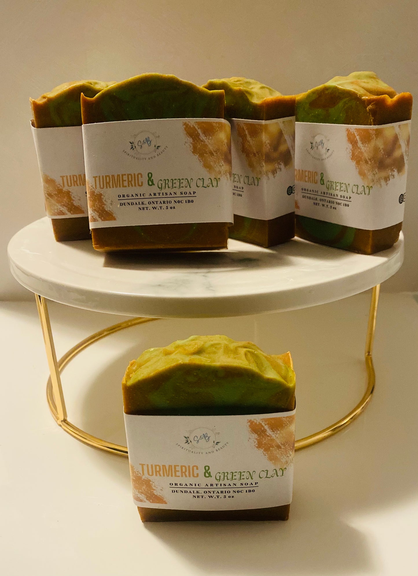 Turmeric And Green Clay