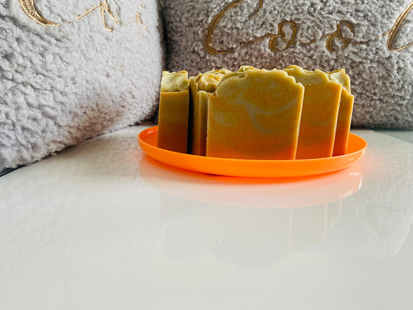 Tumeric And Green Tea Soap